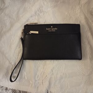 Kate Spade Black Wristlet